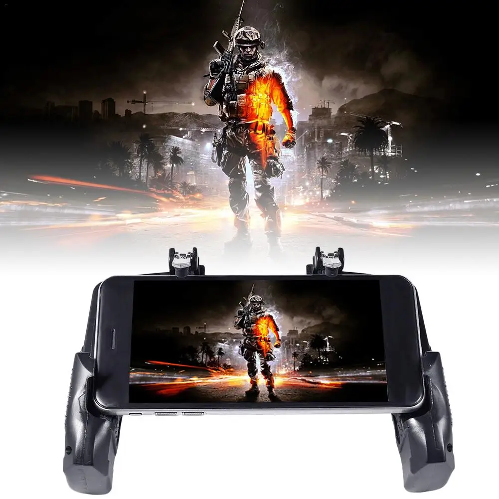 K21 PUGB помощник четырехпальцевая игровая ручка питейская Элитная Кнопка быстрой стрельбы контроллер для игровой курок Джойстик Геймпад