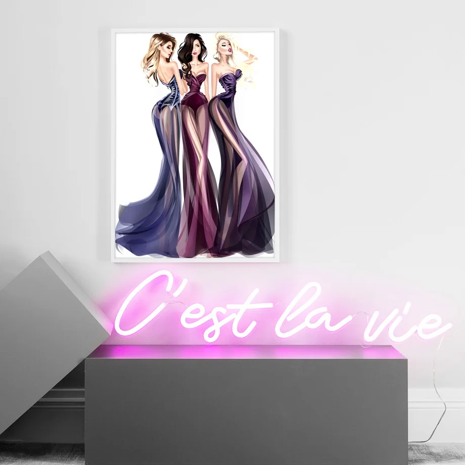 

Fashion Mannequin Girl Dress Nordic Poster Modern Women Wall Art Canvas Painting Wall Pictures For Living Room Home Unframed