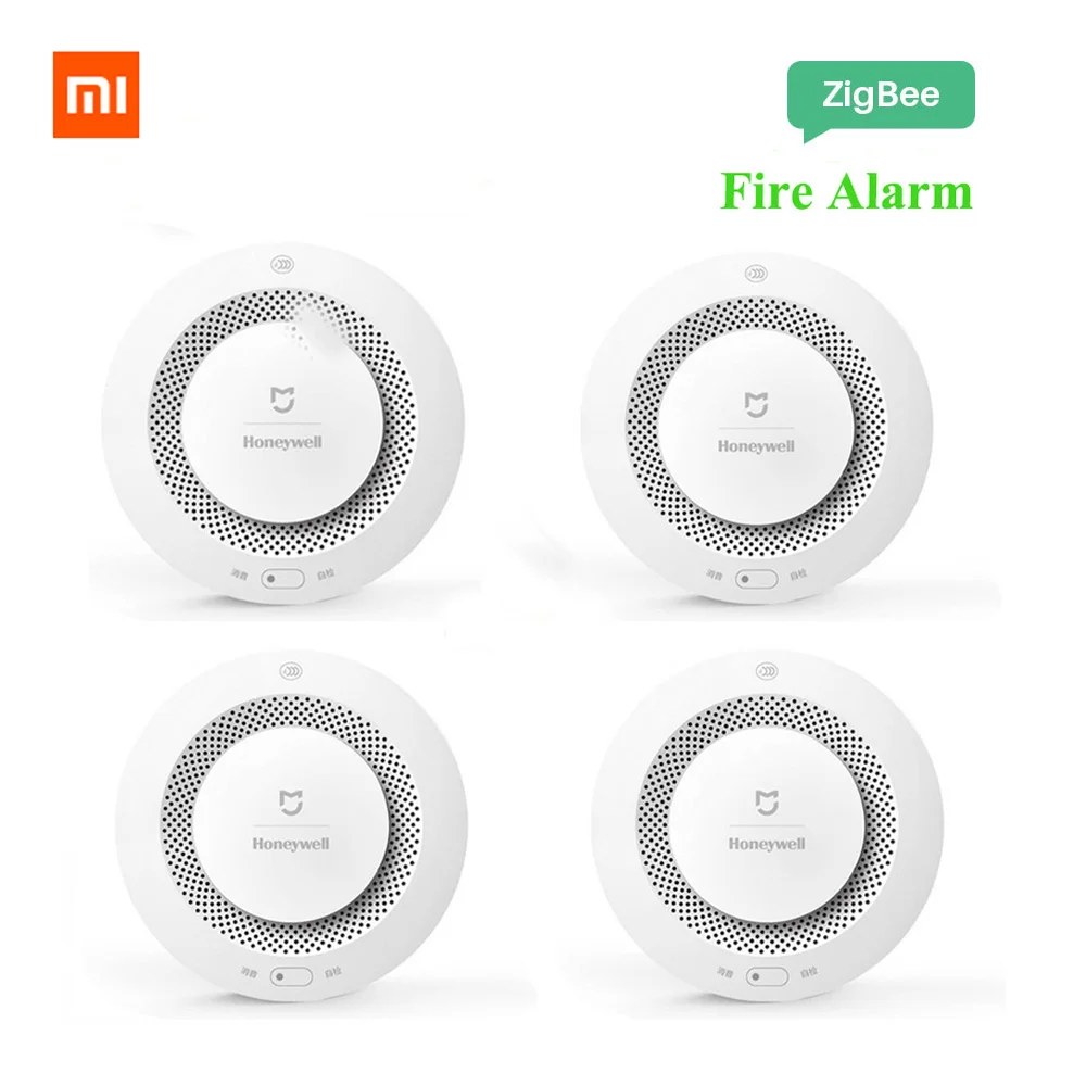 Оригинальный детектор пожарной сигнализации Xiaomi Mijia Honeywell звуковой визуальный