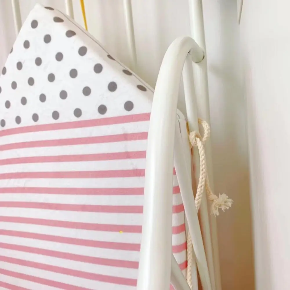 

4Pcs/Lot Baby Bed Protector Crib Bumper Pads Baby Bed Bumper in the Crib Cot Bumper Safety Cotton Blend Baby Bedding Set Rail
