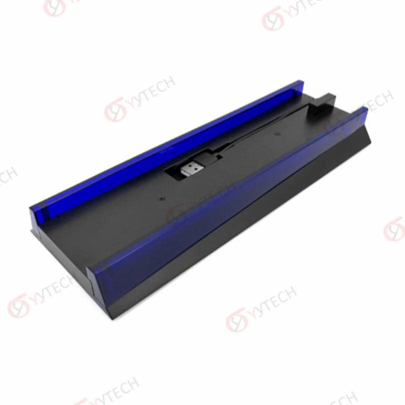 YYTECH черный/белый usb-хаб вертикальная подставка база с светодиодный светильник