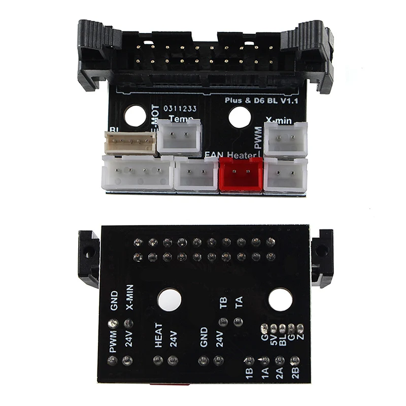 

1 шт., запасная плата адаптера для 3D-принтера WanHao i3 Plus и D6