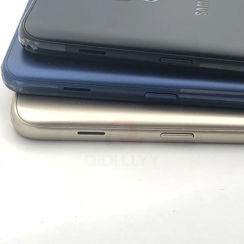 Для samsung Galaxy J8 J810 J810F J810G J810DS промежуточный Корпус задняя крышка батареи с кнопками громкости питания