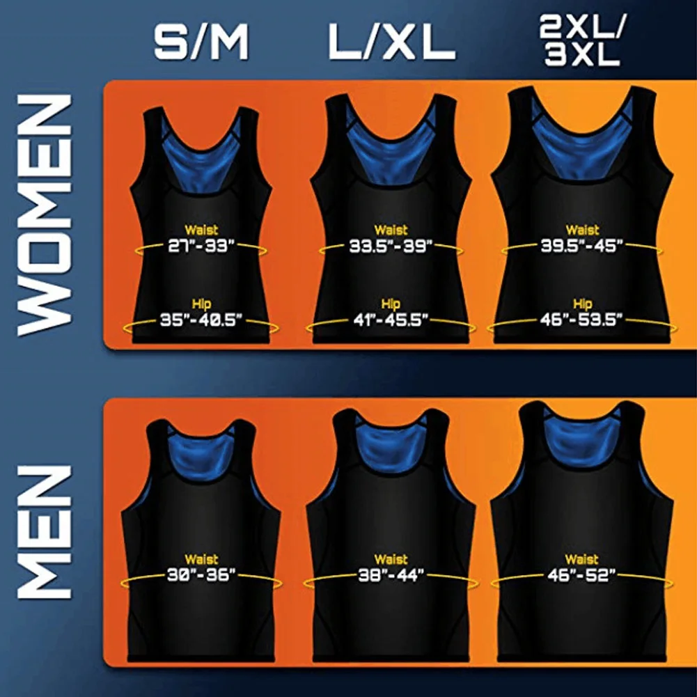 

Neoprene Slimming Sweat Sauna Vest Workout Body Shaper Yoga Waist Trainer Shapewear Fitness Pants for Men Women