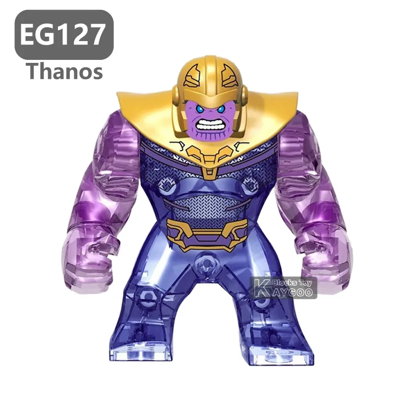 Супер герои распродажа Мстители 4 модели Thanos Infinity Gauntlet Power Stones строительные блоки