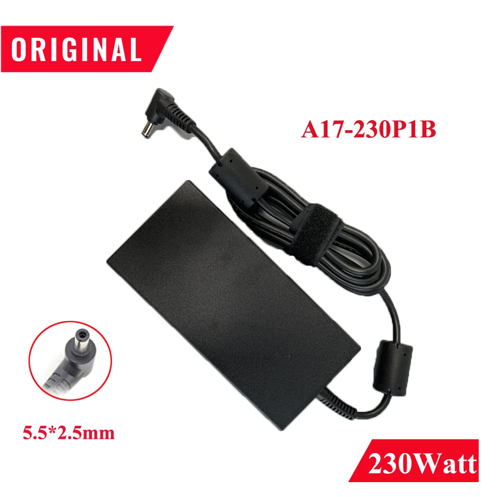 new original 230w a17 230p1b for chicony ac adapter 20v 11 5a for msi gs66 gl75 gaming laptop charger power supply 5 5x2 5mm free global shipping
