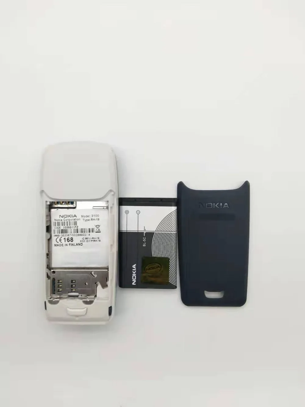 Горячая распродажа~ разблокированный Nokia 3100 GSM бар 850 мАч Поддержка Русская и арабская клавиатура дешевый и старый мобильный телефон