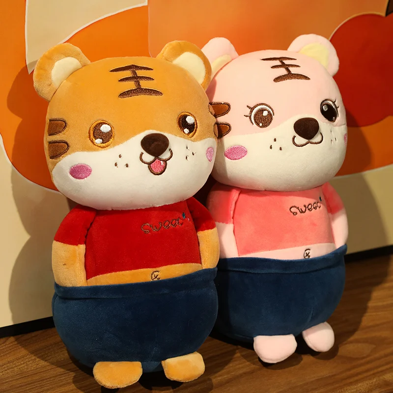 

Детская игрушка, Детская кукла, милая мягкая игрушка, милая пара, тигр, игрушки для девочек, детская игрушка, подарок на день рождения для дев...