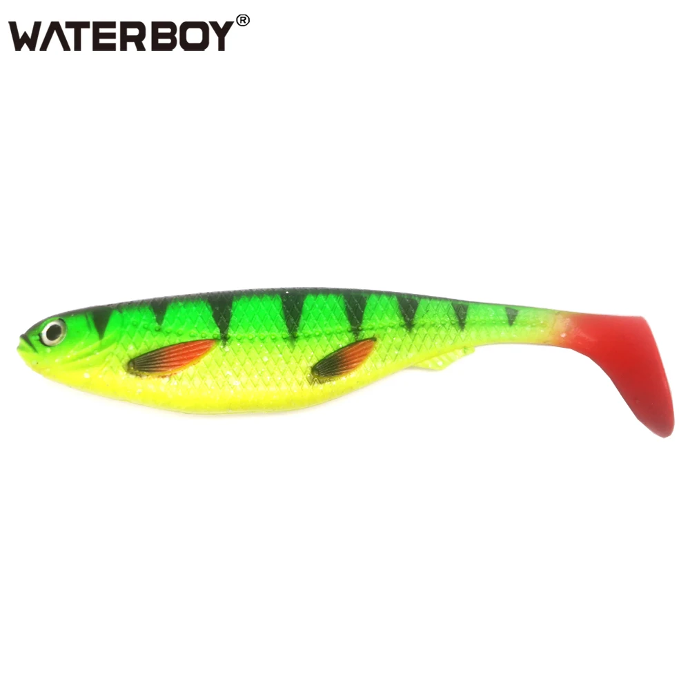 

1pcs Soft Bait Artificial Big Shads 120mm 150mm 200mm PVC Material T Tail Soft Lure Softbaits for Sea Bass Perch Zander