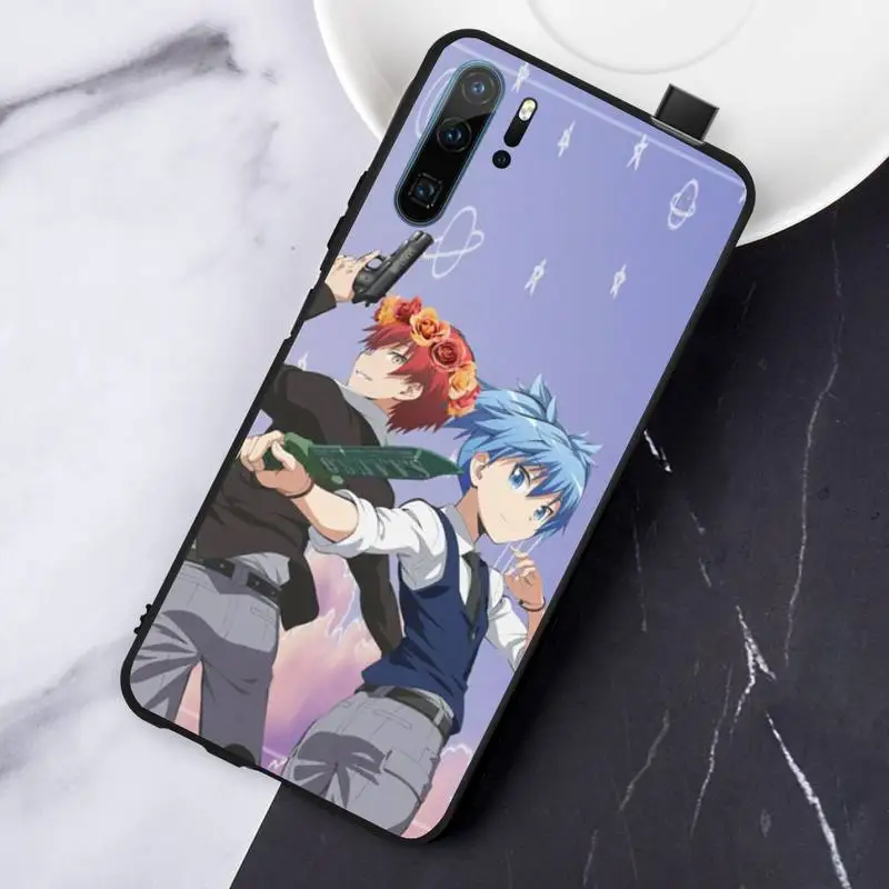 

Karma akabane assasination classroom Phone Case Funda For Huawei P9 P10 P20 P30 Lite 2016 2017 2019 plus pro P smart