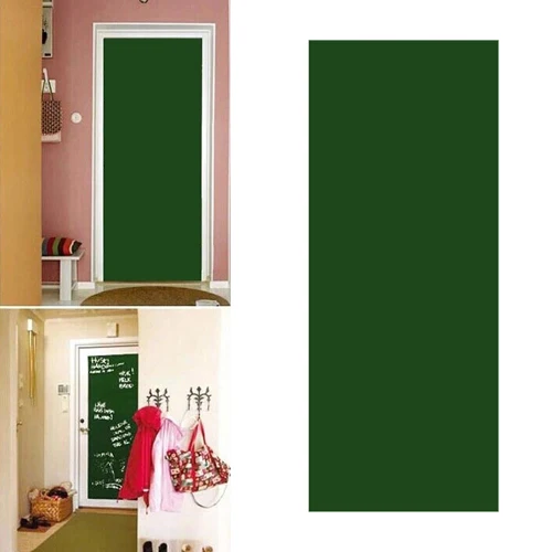 

Vinyl Chalkboard Wall Stickers Removable Blackboard/Greenboard/Whiteboard whiteboard sticker paper With Gift Green
