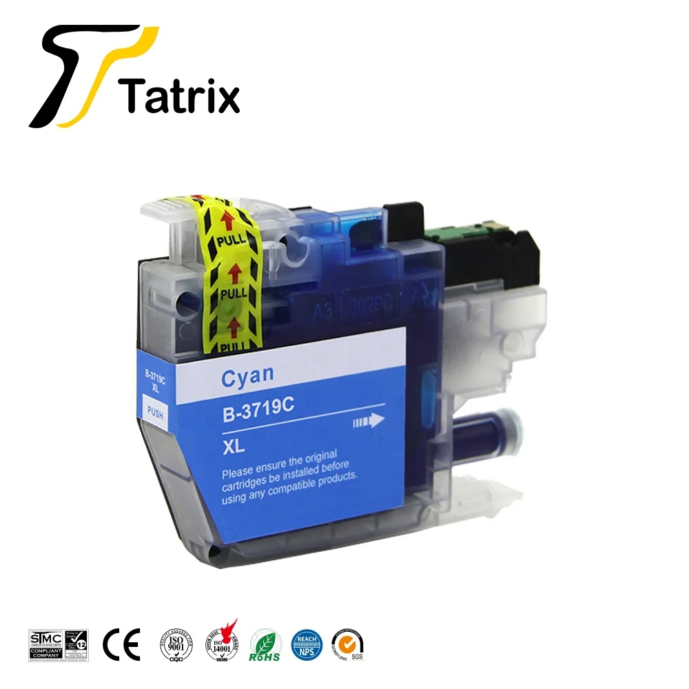 Чернильный картридж Tatrix LC3719 LC3719XL совместимый с цветными принтерами для принтера