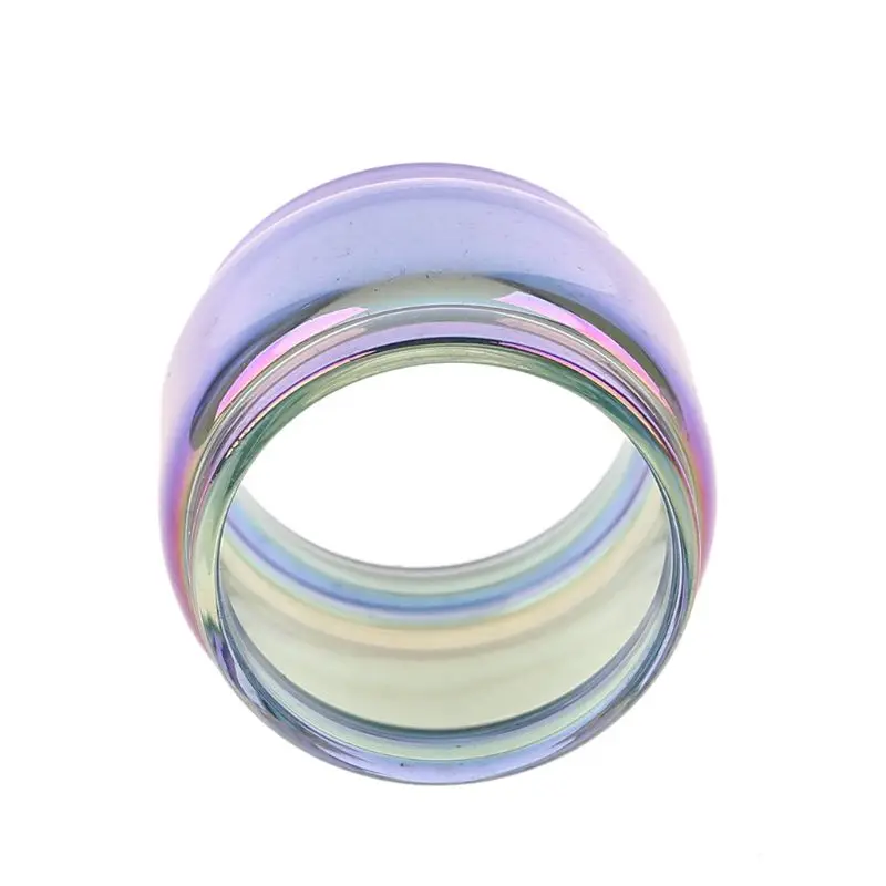 Радужный красочный стеклянный резервуар из пирекс стекла для атомайзера Zeus