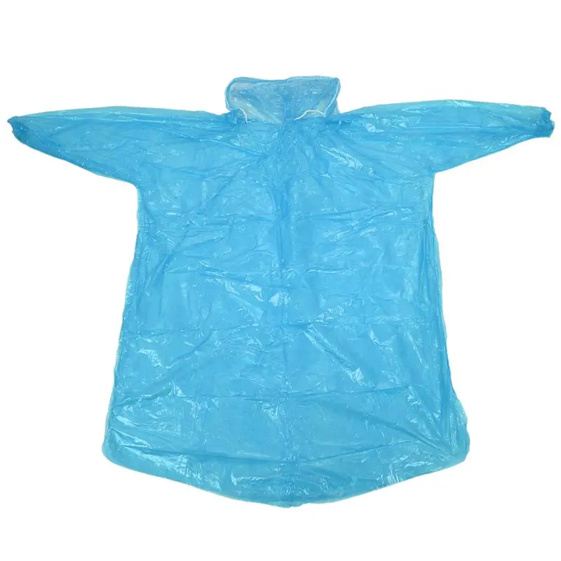 Новинка 1 шт. одноразовое пластиковое аварийное водонепроницаемое дождевик для