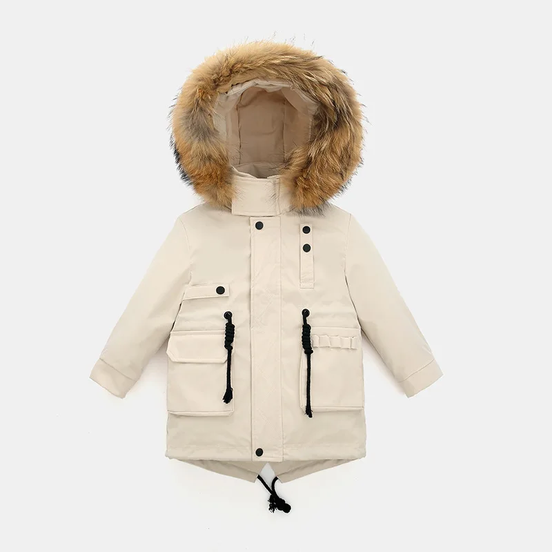 

New Style Children's Down Jacket with Detachable Inner Liner Keep Warm