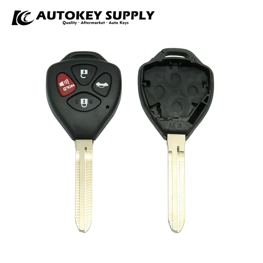 

FORToyota 3+1 Button Remote Key Shell AKTYS205-1