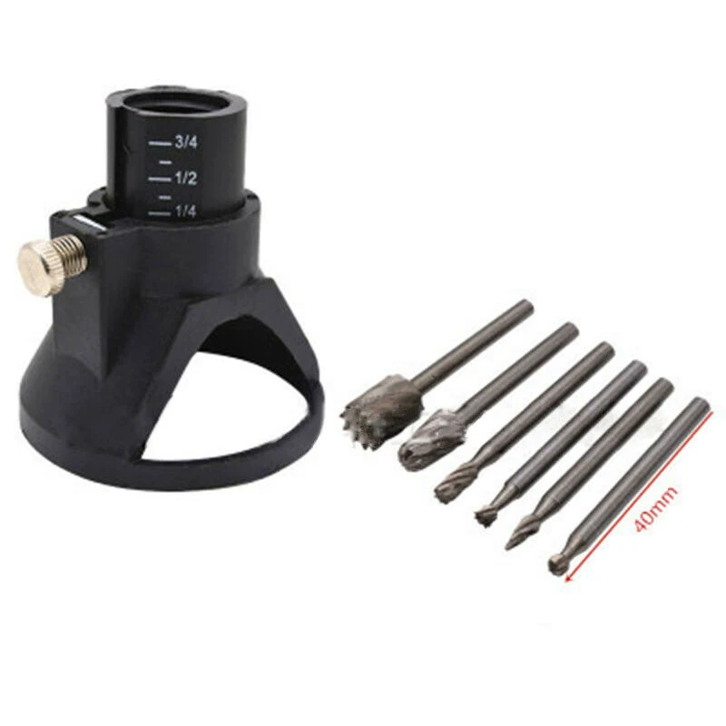 

Electric Grinder Locator Mini Bell Mouth Electric Mill Locator Drill Grindering Polishing Retainer Rotary Tool Model Holder