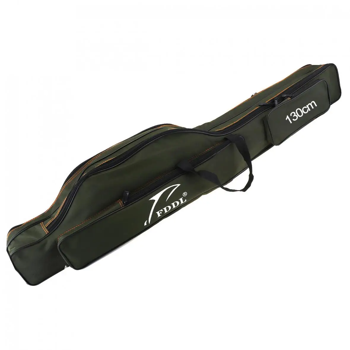 130 см армейский зеленый двухслойный вместительный складной мешок для удочки
