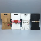 Карточки для украшений, клип-карта для волос x 11,5 см, 50 шт.