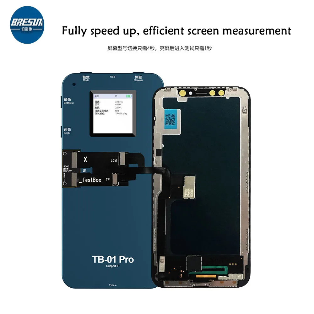 sunshine tb 01 pro for apple mobile phone screen assembly test stand lcd display original color 3d touch screen tester free global shipping