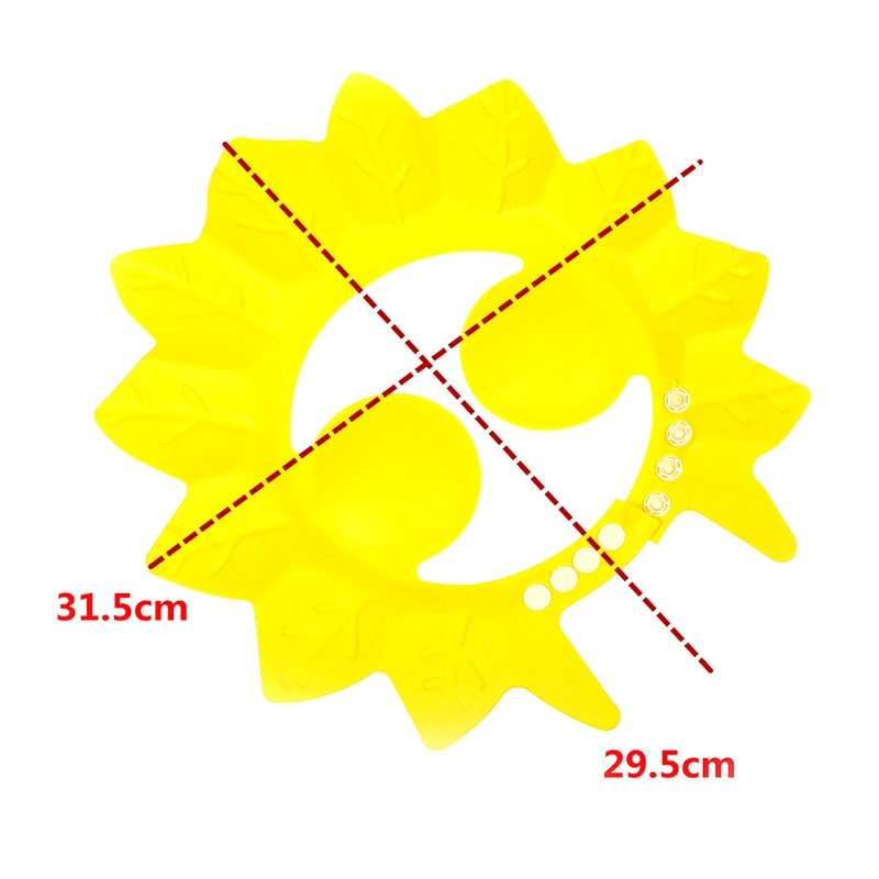 

1pc Baby Shampoo Shower Cap Wash Hair Soft Foam Adjustable Bathing Bath Protect Cap Hat For Baby Children Kids Shampoo Hat