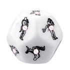 12 Сторон эротический крэпс кости секс кости забавные взрослые игры любовь секси осанки Секс-игрушки для пары Юмор Азартные игры