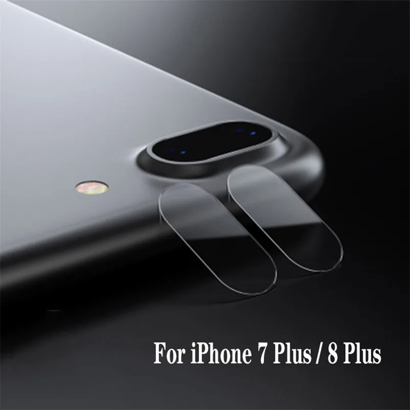 For 7Plus and 8Plus 2 шт. пленка для объектива камеры из закаленного стекла для iPhone 7 8 Plus 10 X XR XS Max защита заднего экрана телефона для iPhone 7 Plus стеклянная пленка - Цвет: For 7Plus and 8Plus