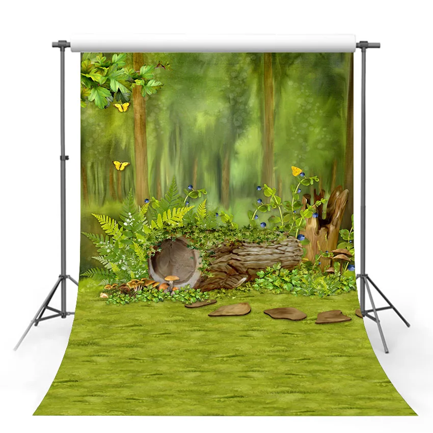 lv-1255 Фоны для детской фотосъемки с природным пейзажем зеленой травой цветами на заказ для фотостудии - Цвет: lv-1255