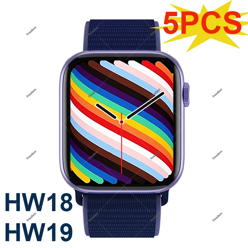 

5PCS IWO Smart Watch HW17 HW18 HW19