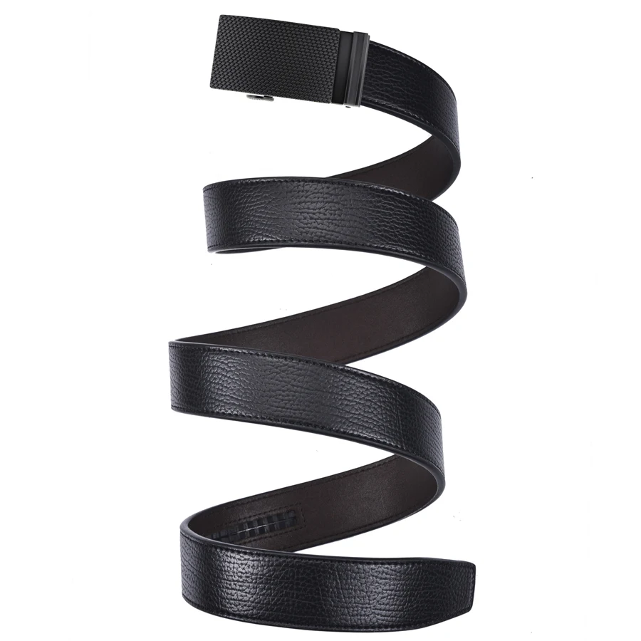 

2020 Famous Brand Designer Male Jean Belt New Arrival Black Leather Strap Men's Belts Luxury Automatic Buckle Belts For Men B250