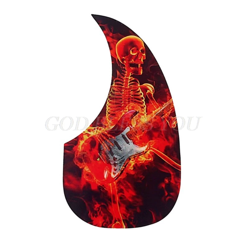 Универсальная Акустическая гитара Палочки гвардии самоклеющиеся Стикеры Прямая