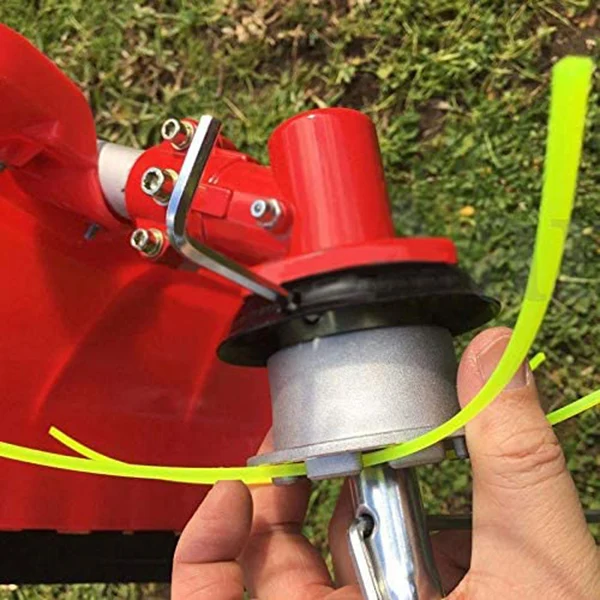 

Aluminum Grass Trimmer Head,Brush Cutter Head,Lawn Mower Accessories Cutting Line Head Replacement Fit Most Lawn Mower