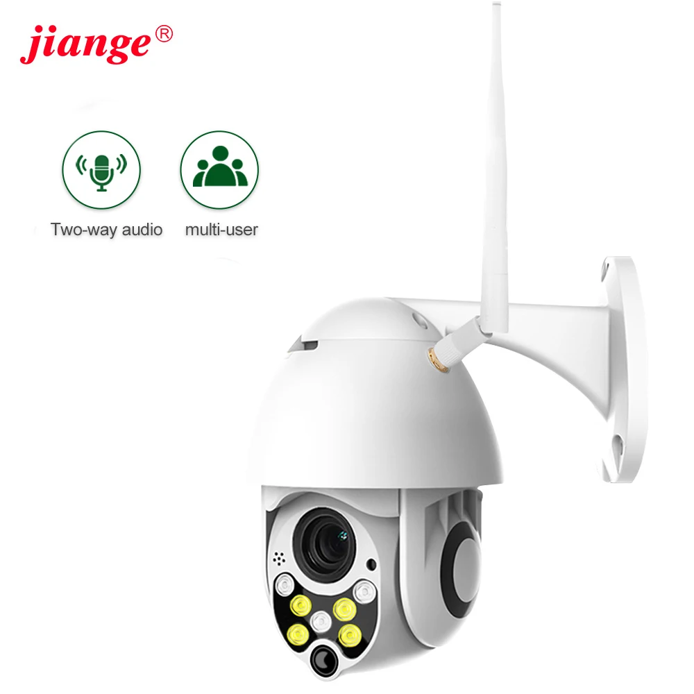 Камера ночного видения Wi-Fi двусторонняя аудиосвязь P2P Удаленный просмотр для