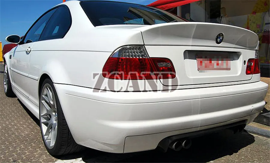PAINTED Trunk Spoiler CLS Bigger Wing Boot Lip Fit For BMW 3-Series E46 Coupe 2Door 1998-2005 | Автомобили и мотоциклы