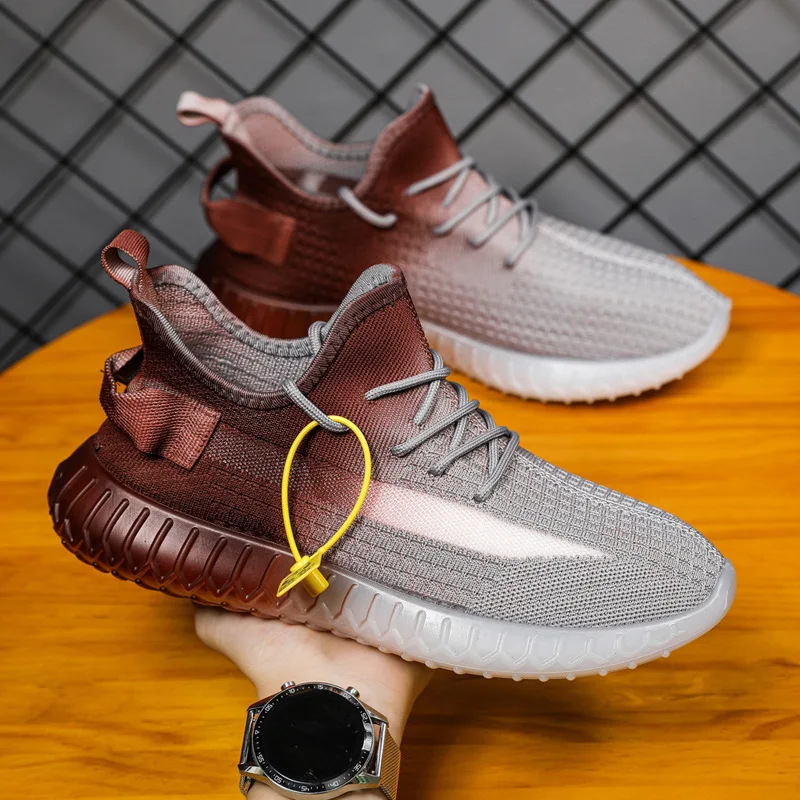 

Men's Casual Sports Shoes 2021 Summer New Running Net Shoes Fashionable And Comfortable Korean Breathable Men's Sneakers