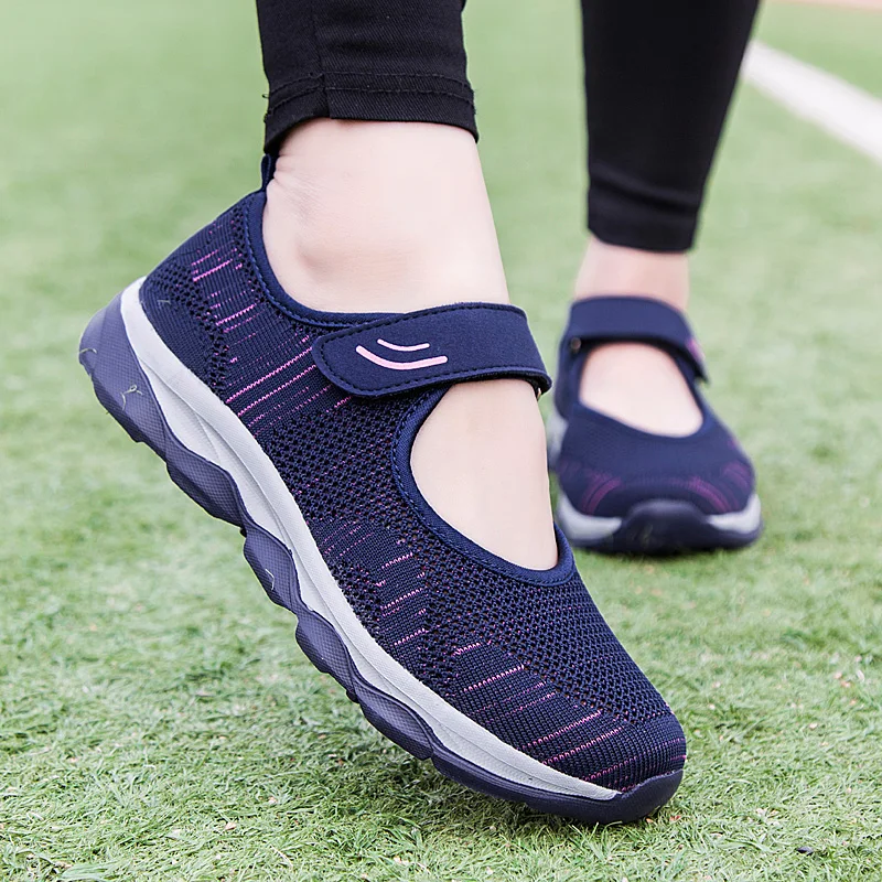 

Summer fashion ladies platform shoes ladies shoes women breathable mesh casual sports shoes women shoes