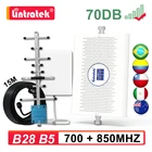 Lintratek B28 700 850 Band5 CDMA LTE усилитель сигнала сотового телефона мобильный двойной интернет Усилитель голосового Сигнала Антенна Комплект