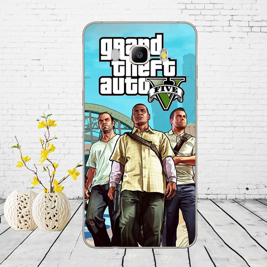5 33DD Grand Theft Auto GTA V Мягкий силиконовый чехол для Samsung Galaxy A3 a5 A6 A8 j3 j5 j7 - Цвет: 5