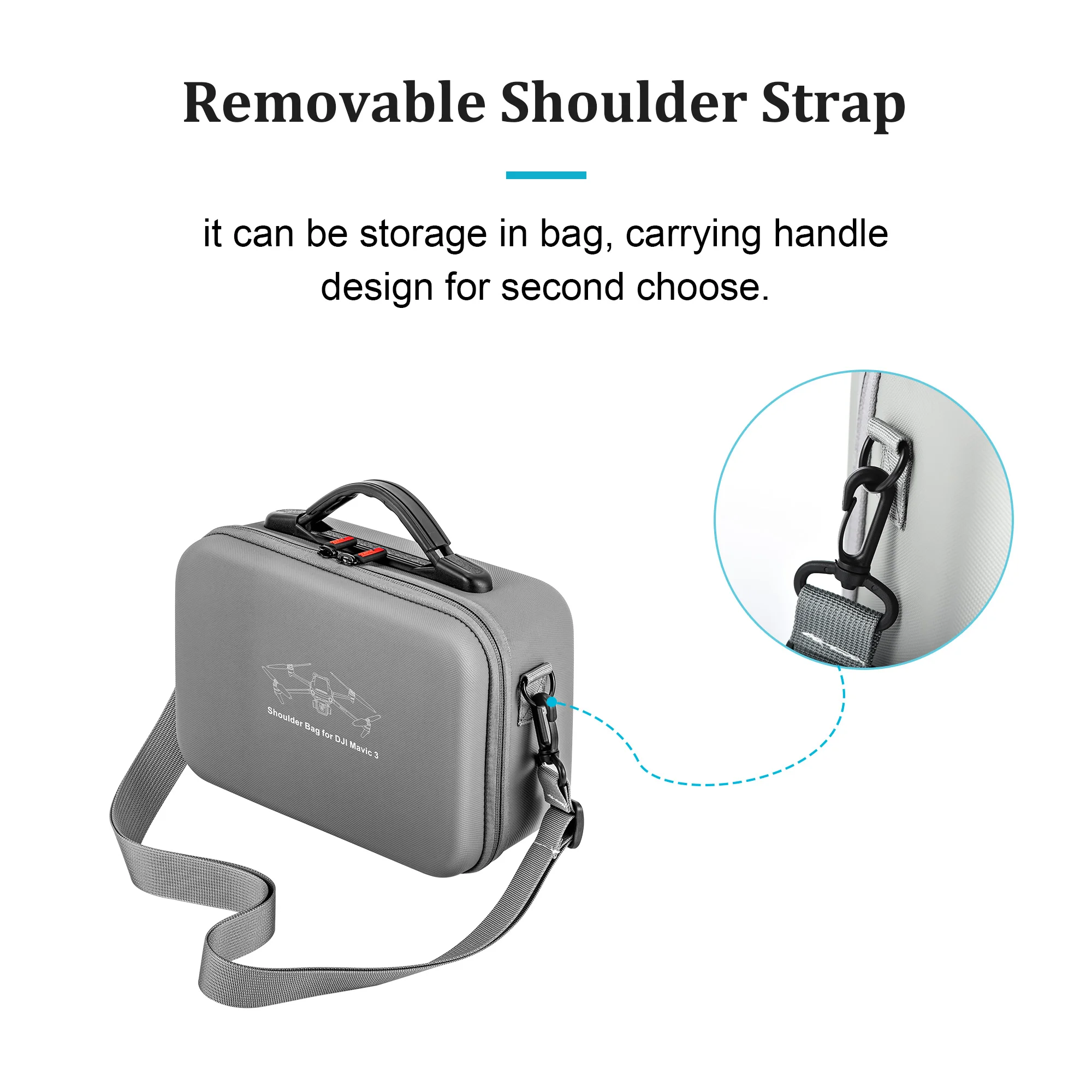 mavic 3 drone portable carrying bag travel shoulder bag backpack waterproof shockproof for dji mavic 3 accessories storage case free global shipping