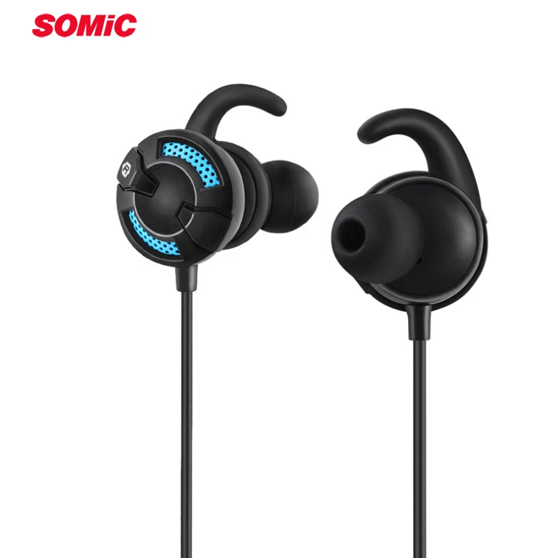 SOMiC G618pro bluetooth 4,1 беспроводные+ USB проводные наушники-вкладыши TWS наушники Игровые наушники с микрофоном