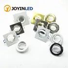 Бесплатная доставка, 10 шт.лот, набор золотых круглых фитингов Gu10mr16GU5.3, светодиодные прожекторы