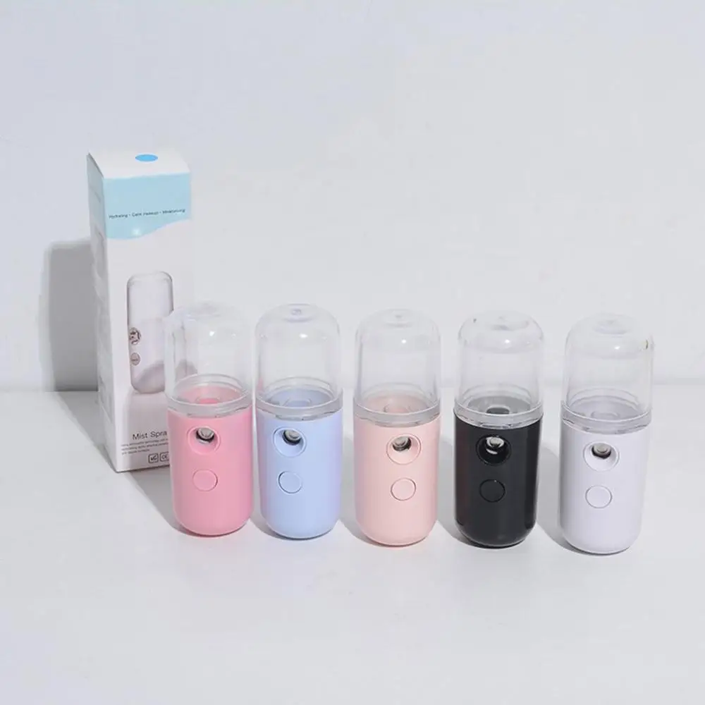 

USB Mini Humidifier Home Office Mute Spray Meter Car Water Replenishment Meter Car Aroma Diffuser Women Beauty Skin Care