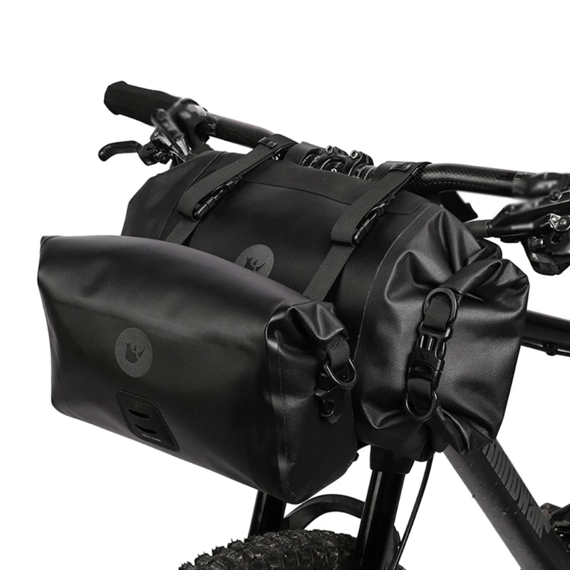 

2022 New 12L Handlebar Bag, Waterproof, Large Capacity, 2 Pieces Large Capacity