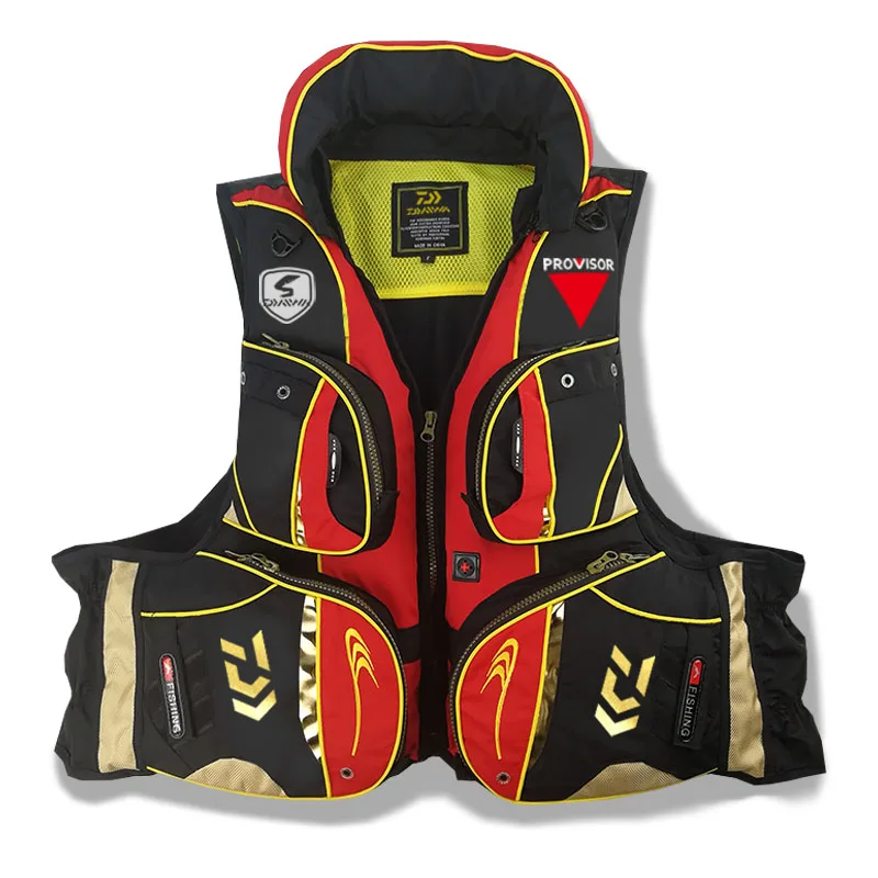 Светоотражающий спасательный жилет DAWA унисекс многофункциональный большого