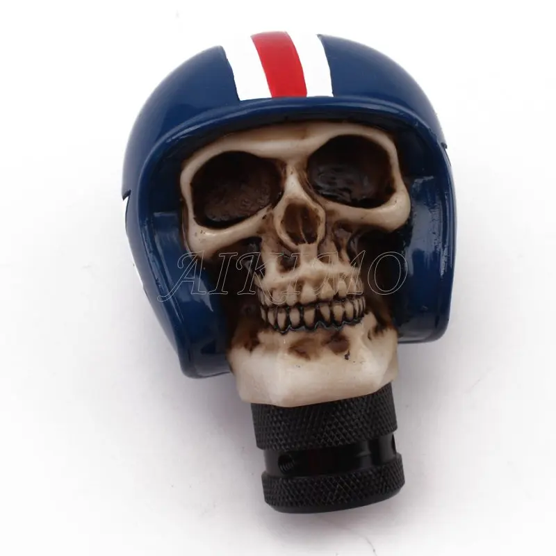 1 комплект шариковая ручка для шлема с красным/синим черепом переключения