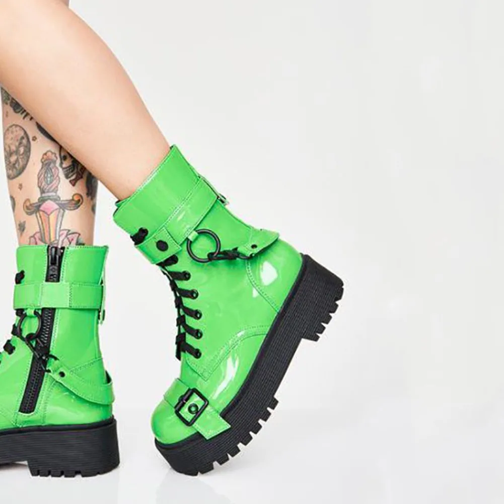 

Doratasia 2020 Brand Buckles On Sale Autumn Winter Women Shoes Fashion Cool Motorcycles Boots