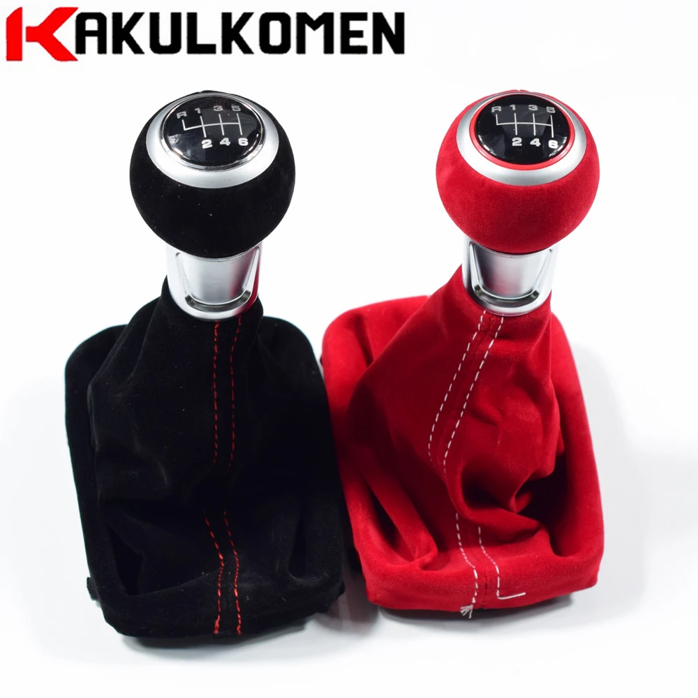 Легкая в установке 5/6 скоростей полная черная красная ручка переключения передач