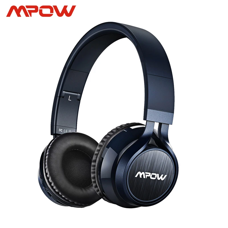 Mpow Thor Bluetooth 4,0 гарнитура Беспроводные Проводные стерео наушники с разъемом 3,5 мм микрофоном чехол для переноски iPhone huawei Xiaomi samsung