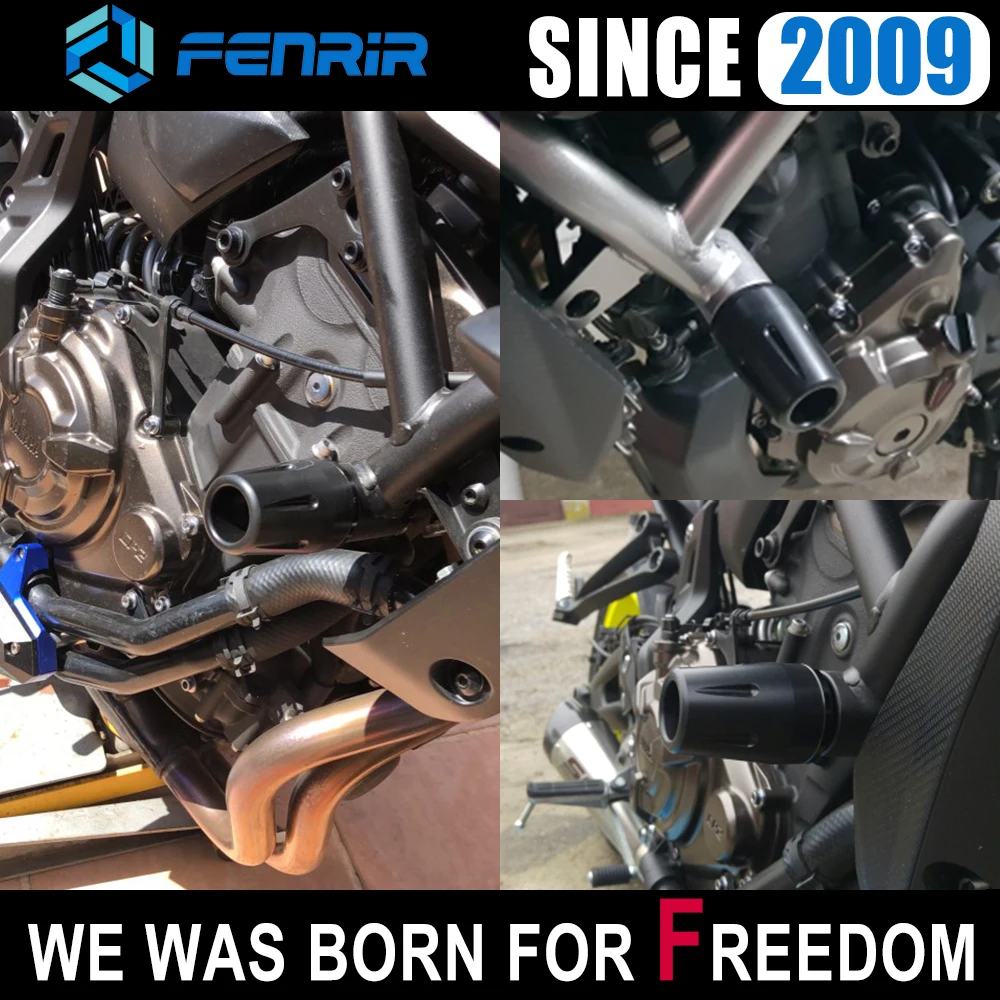 Слайдеры рамы мотоцикла защита от падения для HONDA YAMAHA SUZUKI KAWASAKI Ducati Hyosung BMW KTM Harley