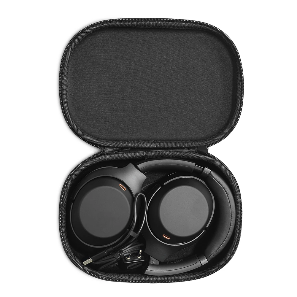 

Headphone Carrying Case Travel Earphone EVA Storage Bag Box Headset for WH-1000XM4 Wireless Bluetooth-compatible Headset